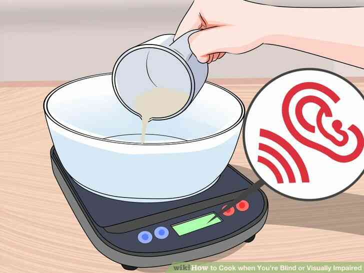 Image intitulé Cuisiner quand Vous êtes Aveugle ou malvoyant l